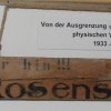 Teil des originalen Galgens
